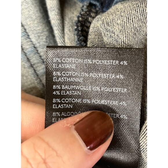 NWT We The Free Layla High Waisted front zipper denim mini skirt, size 10 - Picture 6 of 10